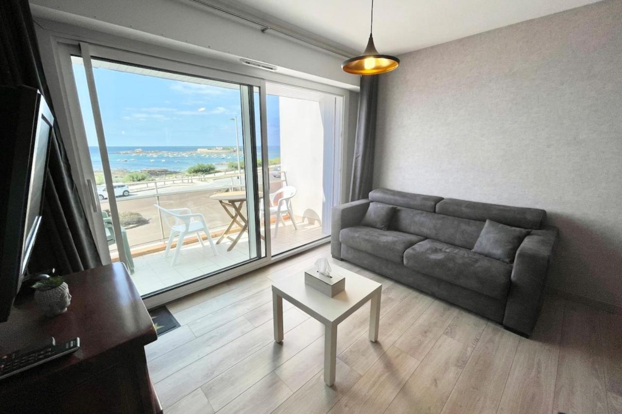 Bel Appartement Neuf Hyper Cosy Vue Mer 180 Ploemeur Buitenkant foto