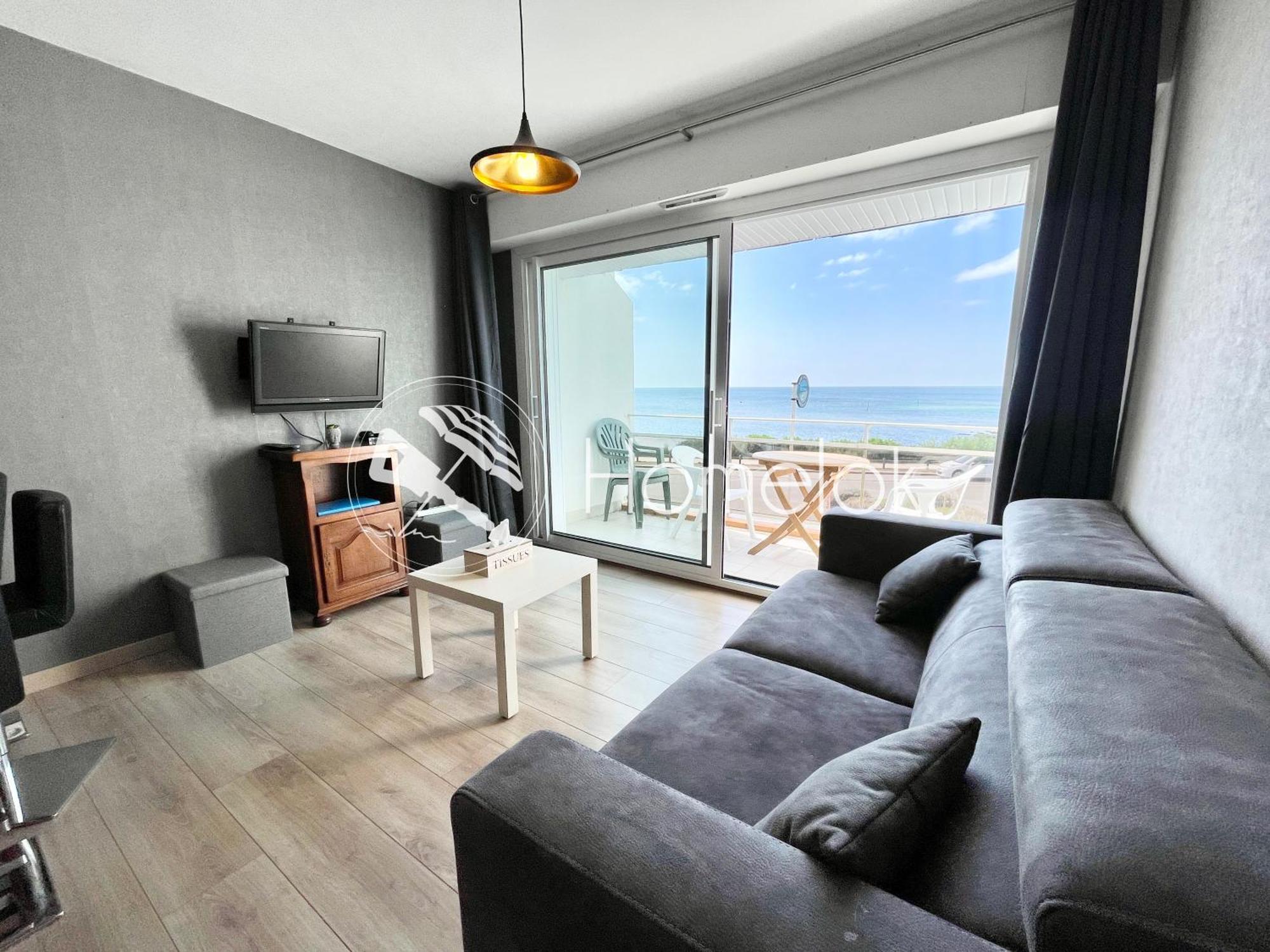 Bel Appartement Neuf Hyper Cosy Vue Mer 180 Ploemeur Buitenkant foto